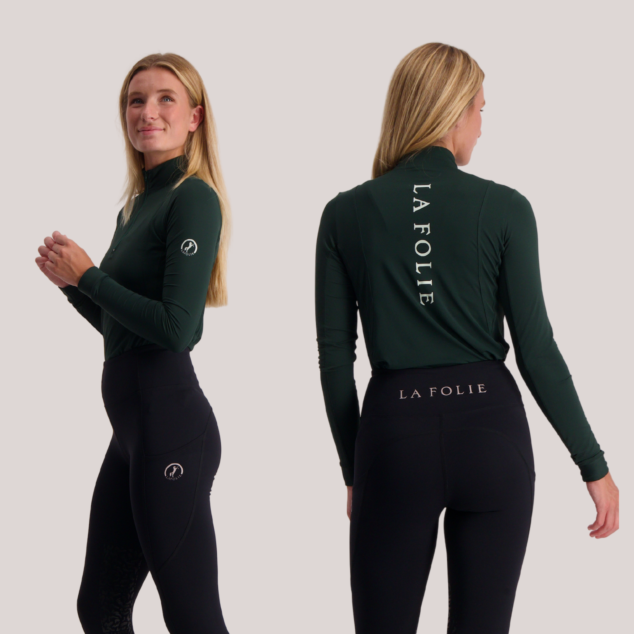 Black Pull-On Breeches