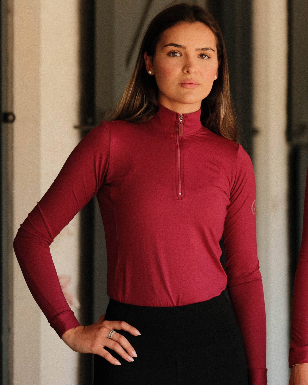 Framboise - Everyday Airflow Equestrian Baselayer Riding Shirt