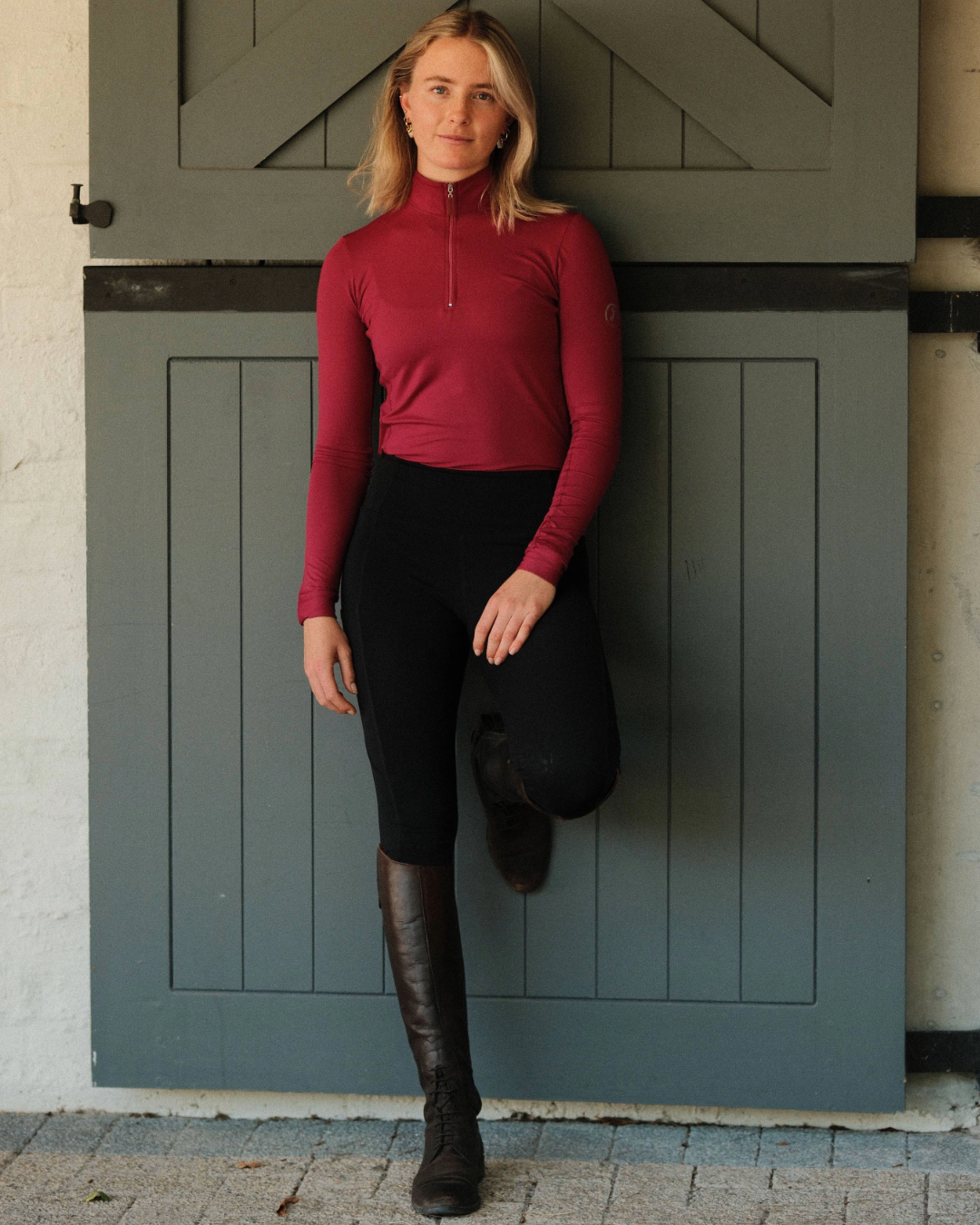 Framboise - Everyday Airflow Equestrian Baselayer Riding Shirt