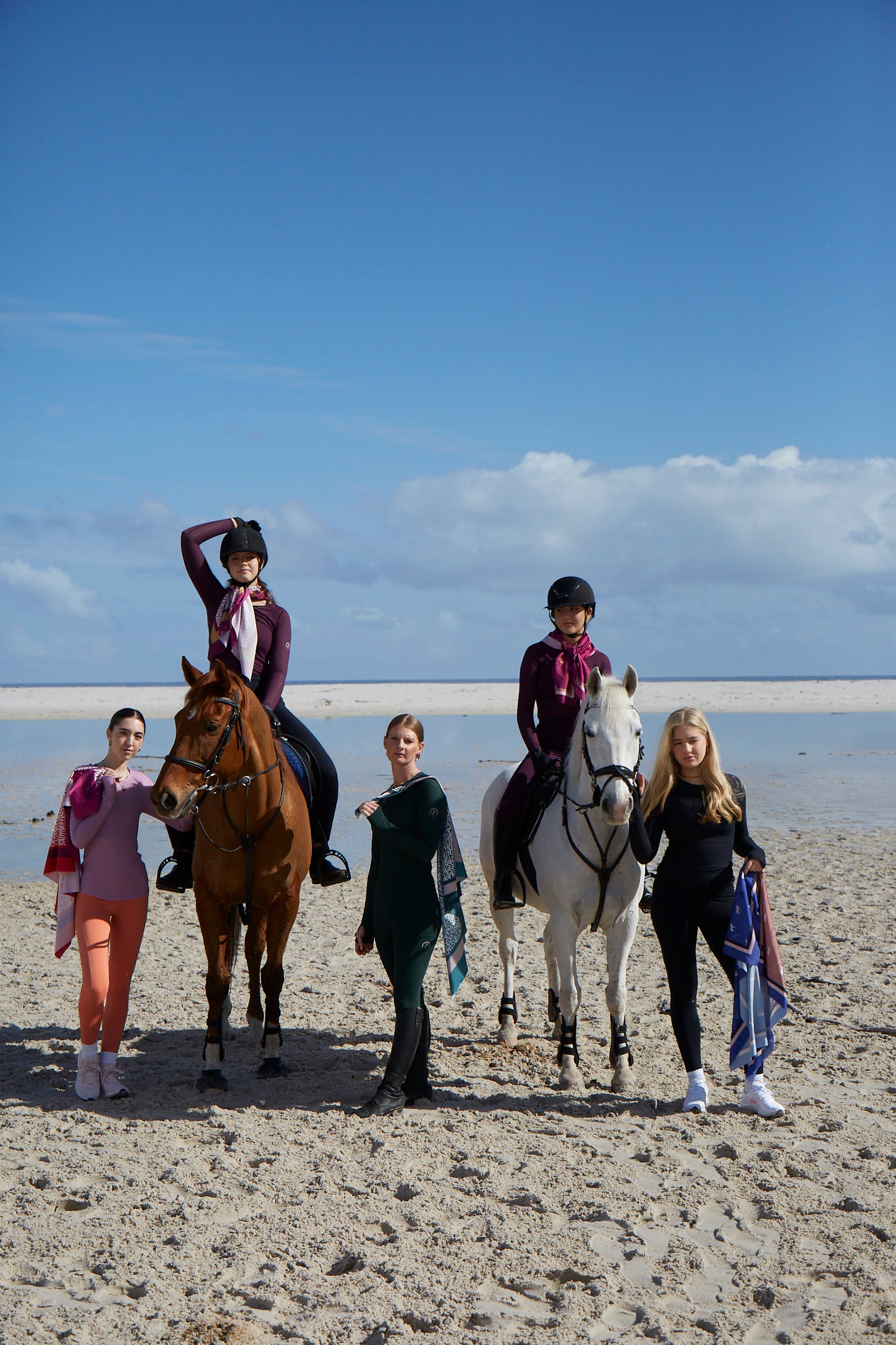 Orange Pull-On Breeches