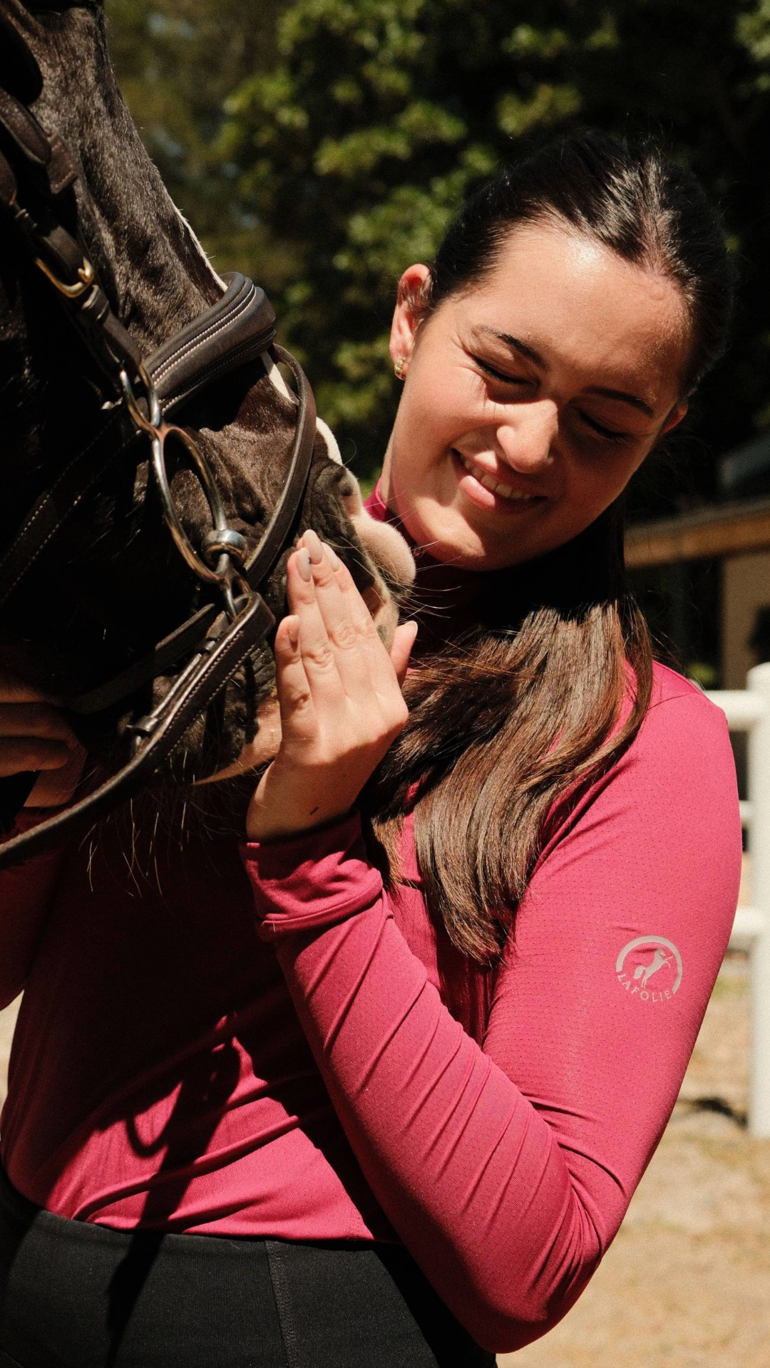 Framboise - Everyday Airflow Equestrian Baselayer Riding Shirt